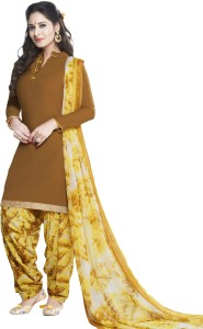 Ishin Synthetic Printed Salwar Suit Dupatta Material