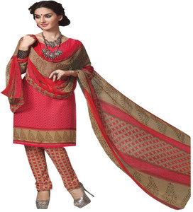 Reya Crepe Striped Salwar Suit Dupatta Material
