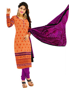 Miraan Cotton Printed Salwar Suit Dupatta Material