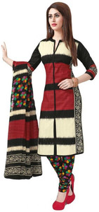 FastColors Cotton Printed Salwar Suit Dupatta Material