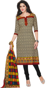 Vaamsi Polyester Printed Salwar Suit Dupatta Material