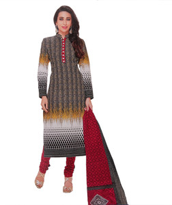 Giftsnfriends Cotton Printed Salwar Suit Dupatta Material