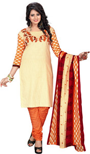 Drapes Cotton Printed Salwar Suit Dupatta Material