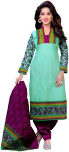 Miraan Cotton Printed Salwar Suit Dupatta Material