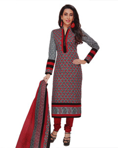 Giftsnfriends Cotton Printed Salwar Suit Dupatta Material