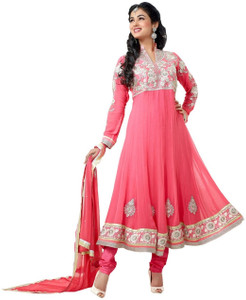 Jodha Akbar Poly Georgette Self Design Salwar Suit Material Price in India Buy Jodha Akbar Poly Georgette Self Design Salwar Suit Material online at Flipkart