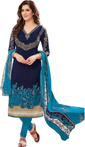 Women Shoppee Synthetic Printed Salwar Suit Dupatta Material