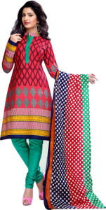 Drapes Cotton Printed Salwar Suit Dupatta Material
