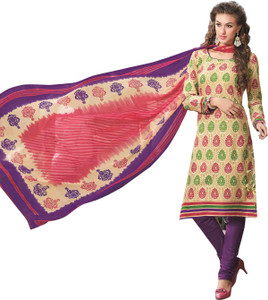 Drapes Cotton Printed Salwar Suit Dupatta Material
