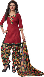 Divi Cotton Printed Salwar Suit Dupatta Material