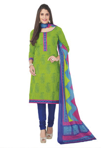 Miraan Cotton Printed Salwar Suit Dupatta Material