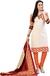 Drapes Cotton Printed Salwar Suit Dupatta Material
