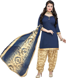 Giftsnfriends Cotton Printed Salwar Suit Dupatta Material