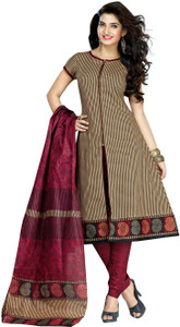Shaily Retails Cotton Printed Salwar Suit Material, Salwar Suit Dupatta Material