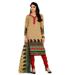 Miraan Cotton Printed Salwar Suit Dupatta Material