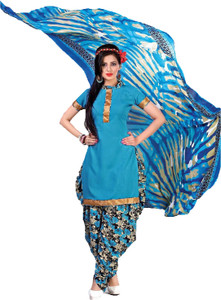 Giftsnfriends Synthetic Printed Salwar Suit Dupatta Material