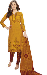 Miraan Cotton Printed Salwar Suit Dupatta Material