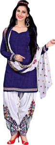 Giftsnfriends Synthetic Printed Salwar Suit Dupatta Material