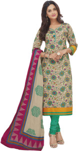 Miraan Cotton Printed Salwar Suit Dupatta Material