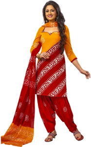 Jevi Prints Cotton Printed Salwar Suit Dupatta Material