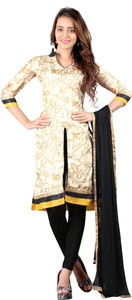 BanoRani Silk Printed Salwar Suit Dupatta Material