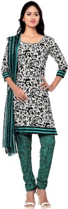 Araham Polyester Floral Print Salwar Suit Dupatta Material