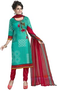 Susetrendz Synthetic Printed Salwar Suit Dupatta Material