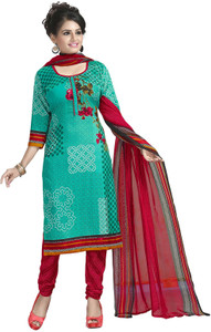 Susetrendz Synthetic Printed Salwar Suit Dupatta Material