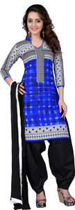 BanoRani Cotton Printed Salwar Suit Dupatta Material