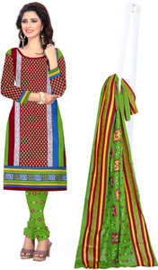 Drapes Cotton Printed Salwar Suit Dupatta Material