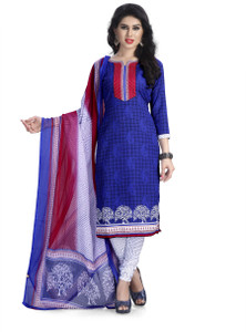 Vaamsi Polyester Printed Salwar Suit Material