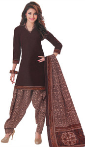 Giftsnfriends Cotton Printed Salwar Suit Dupatta Material
