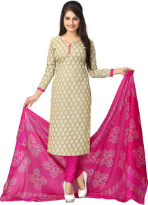 Vaamsi Polyester Printed Salwar Suit Dupatta Material