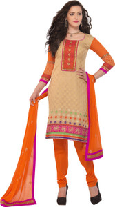 BanoRani Jacquard Embroidered Dress/Top Material