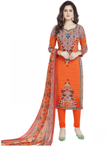 Varsha Collection Synthetic Printed Salwar Suit Material