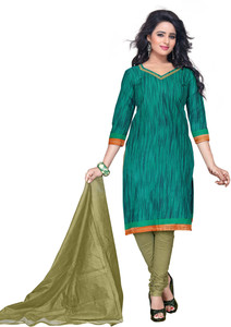 Drapes Cotton Printed Salwar Suit Dupatta Material