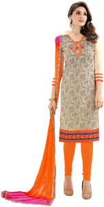 Paroma Art Chanderi Printed Salwar Suit Dupatta Material