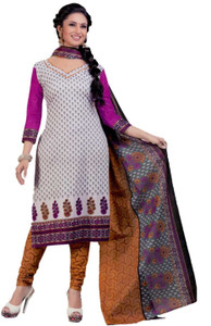 Miraan Cotton Printed Salwar Suit Dupatta Material