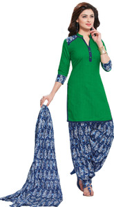 Giftsnfriends Cotton Printed Salwar Suit Dupatta Material