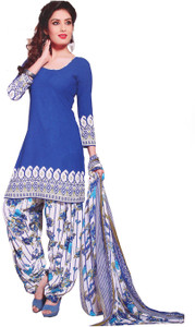 Giftsnfriends Synthetic Printed Salwar Suit Dupatta Material