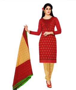 Miraan Cotton Printed Salwar Suit Dupatta Material