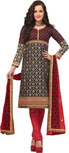 BanoRani Jacquard Embroidered Dress/Top Material