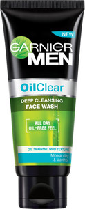Garnier Men Oil Clear Deep Cleansing Face Wash