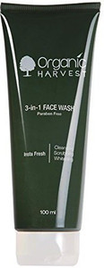 Organic Harvest Organic Harvest 3-In-1 Face Wash 100 ml Face Wash