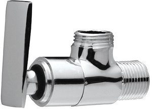 IDG Square Series Angle Cock-Round shape Faucet Set