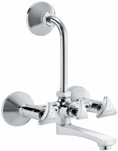 Cera F2010401 Diva Wall Mixer With 210 Mm 8 5 Max Long Bend Pipe