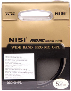 Nisi 52 mm Circular Polarizer Polarizing Filter (CPL)