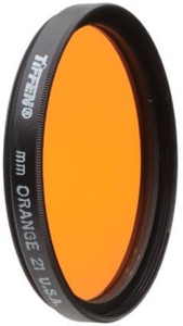 Tiffen 49Mm 21 Filter - Orange Contrast Control Filter