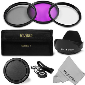 Goja 52Mm Professional Lens Filter Accessory Kit For Nikon Polarizing Filter (CPL)
