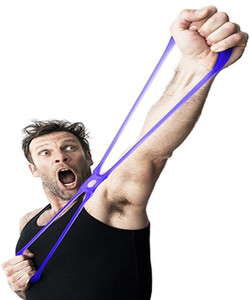 Kelley Exercises Workout To Burn Up Your Muscles In Home/Gym Training Silicon Resistance Band